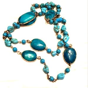 Stauer Blue Arrow Necklace